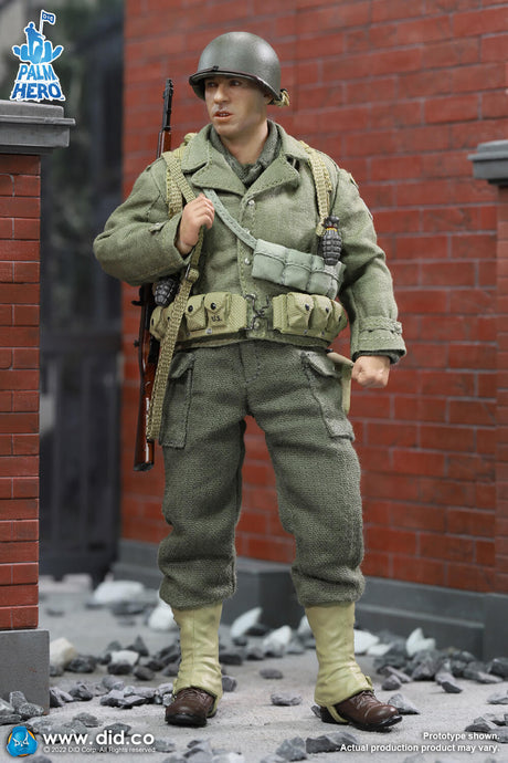 1/12 Scale Palm Hero Series WWII US 2nd Ranger Battalion Series 3 – Private Caparzo - NIB DID XA80011