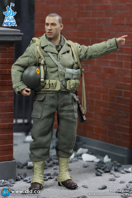 1/12 Scale Palm Hero Series WWII US 2nd Ranger Battalion Series 3 – Private Caparzo - NIB DID XA80011