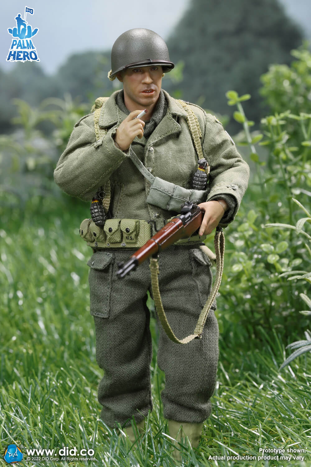 1/12 Scale Palm Hero Series WWII US 2nd Ranger Battalion Series 3 – Private Caparzo - NIB DID XA80011