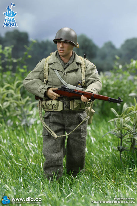 1/12 Scale Palm Hero Series WWII US 2nd Ranger Battalion Series 3 – Private Caparzo - NIB DID XA80011
