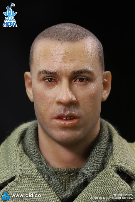 1/12 Scale Palm Hero Series WWII US 2nd Ranger Battalion Series 3 – Private Caparzo - NIB DID XA80011