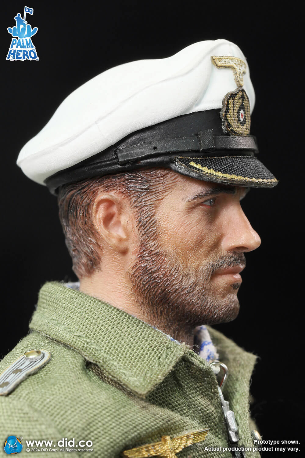 1/12 Scale  WWII German U-Boat Commander - Lehmann - NIB DID XD80026 Palm Hero Series