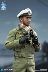 1/12 Scale  WWII German U-Boat Commander - Lehmann - NIB DID XD80026 Palm Hero Series