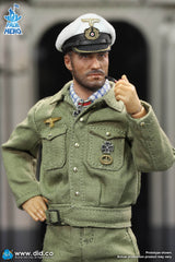 1/12 Scale  WWII German U-Boat Commander - Lehmann - NIB DID XD80026 Palm Hero Series