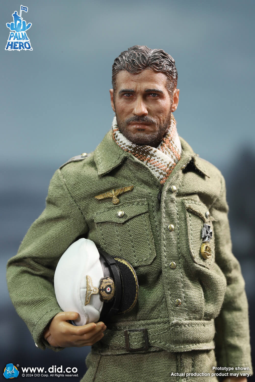 1/12 Scale  WWII German U-Boat Commander - Lehmann - NIB DID XD80026 Palm Hero Series