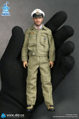 1/12 Scale  WWII German U-Boat Commander - Lehmann - NIB DID XD80026 Palm Hero Series