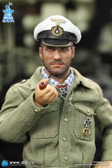1/12 Scale  WWII German U-Boat Commander - Lehmann - NIB DID XD80026 Palm Hero Series