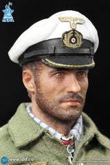 1/12 Scale  WWII German U-Boat Commander - Lehmann - NIB DID XD80026 Palm Hero Series