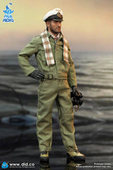 1/12 Scale  WWII German U-Boat Commander - Lehmann - NIB DID XD80026 Palm Hero Series