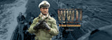 1/12 Scale  WWII German U-Boat Commander - Lehmann - NIB DID XD80026 Palm Hero Series
