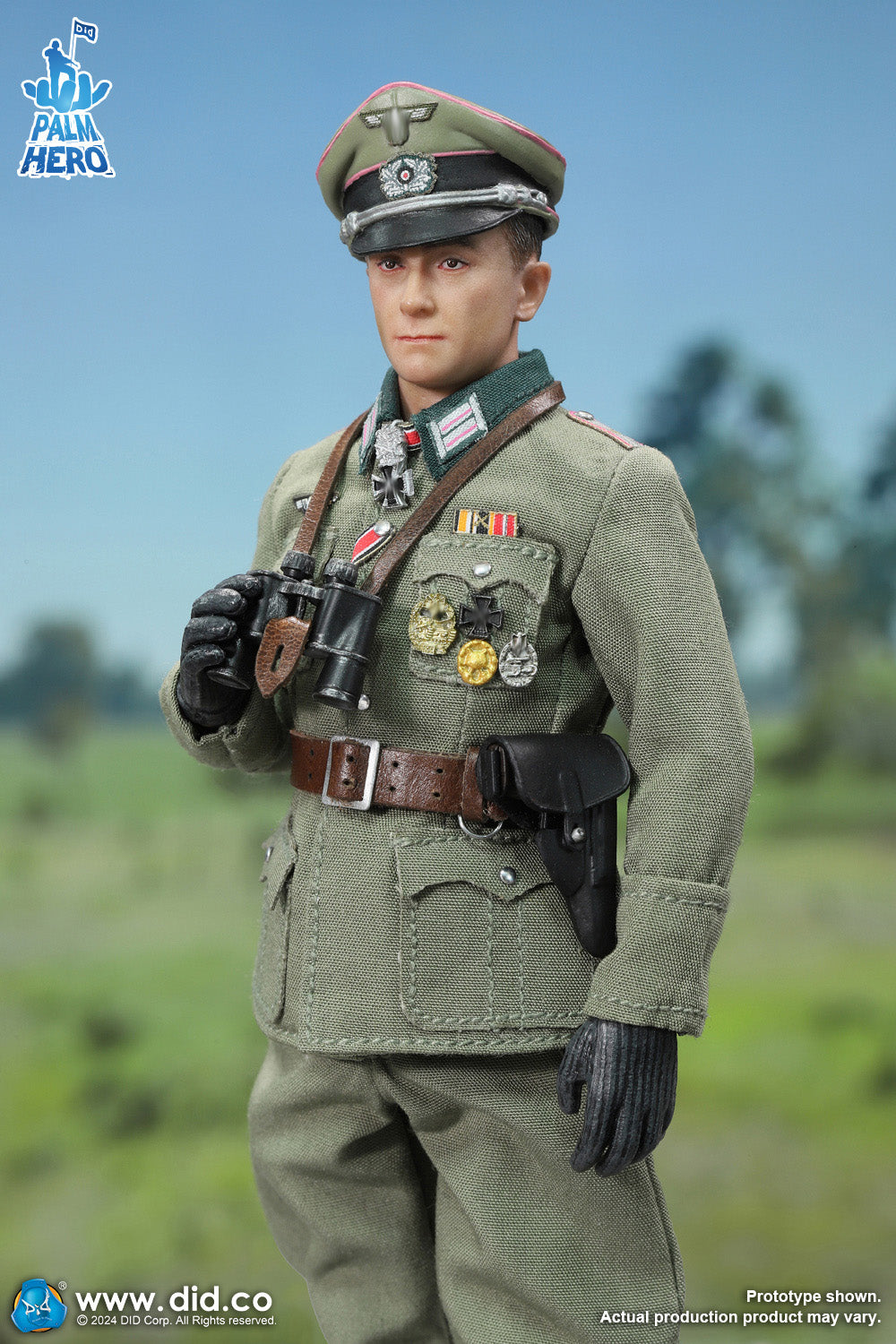 1/12 Scale WWII German Panzer Commander - Otto Carius - NIB DID XD80027