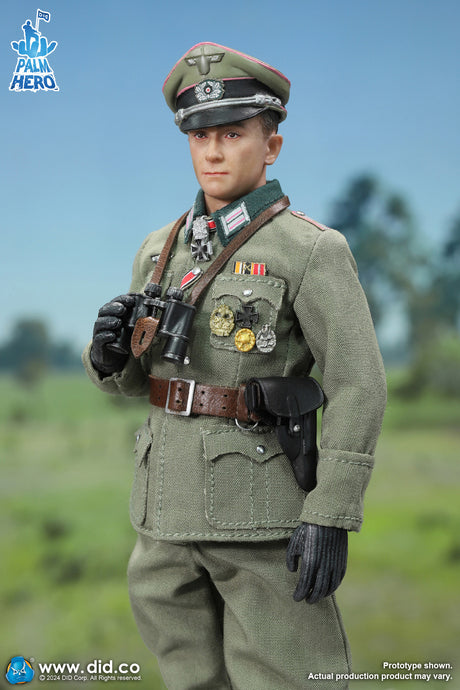 1/12 Scale WWII German Panzer Commander - Otto Carius - NIB DID XD80027