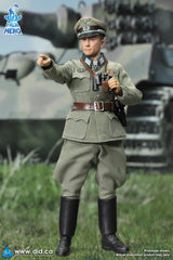 1/12 Scale WWII German Panzer Commander - Otto Carius - NIB DID XD80027