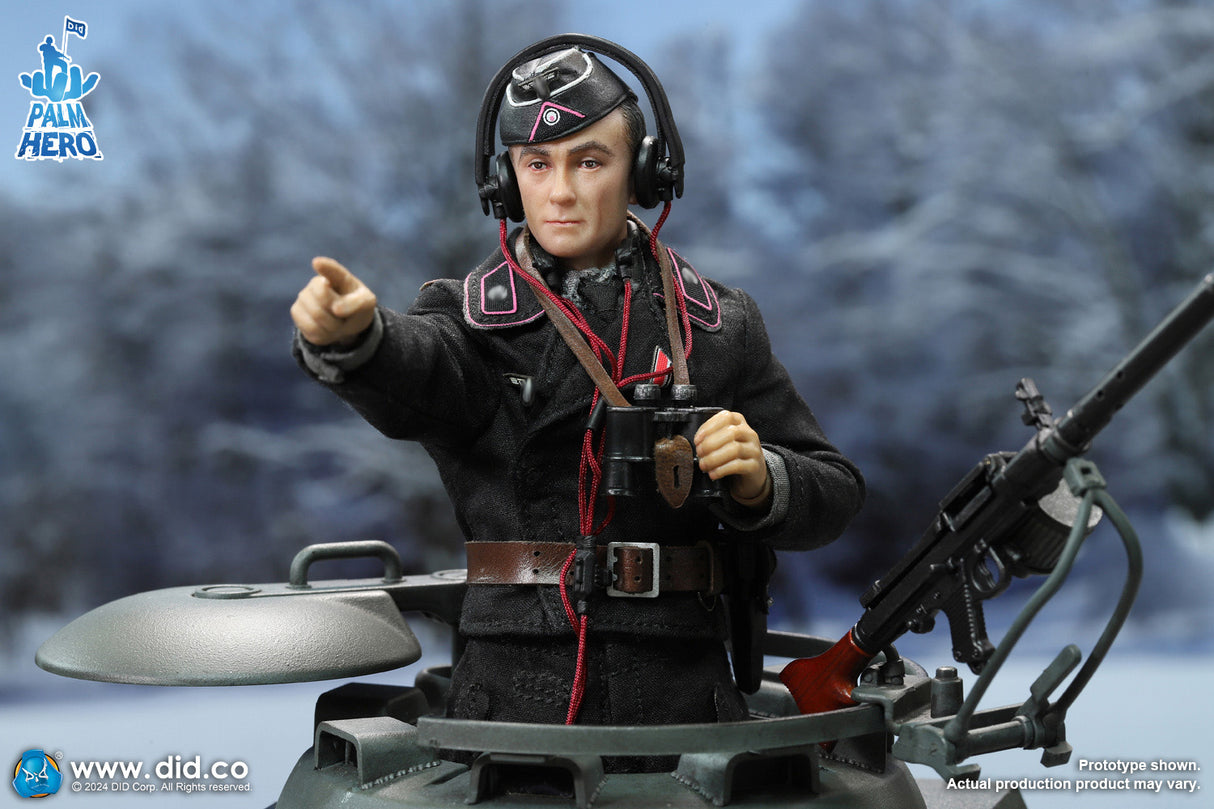 1/12 Scale WWII German Panzer Commander - Otto Carius - NIB DID XD80027