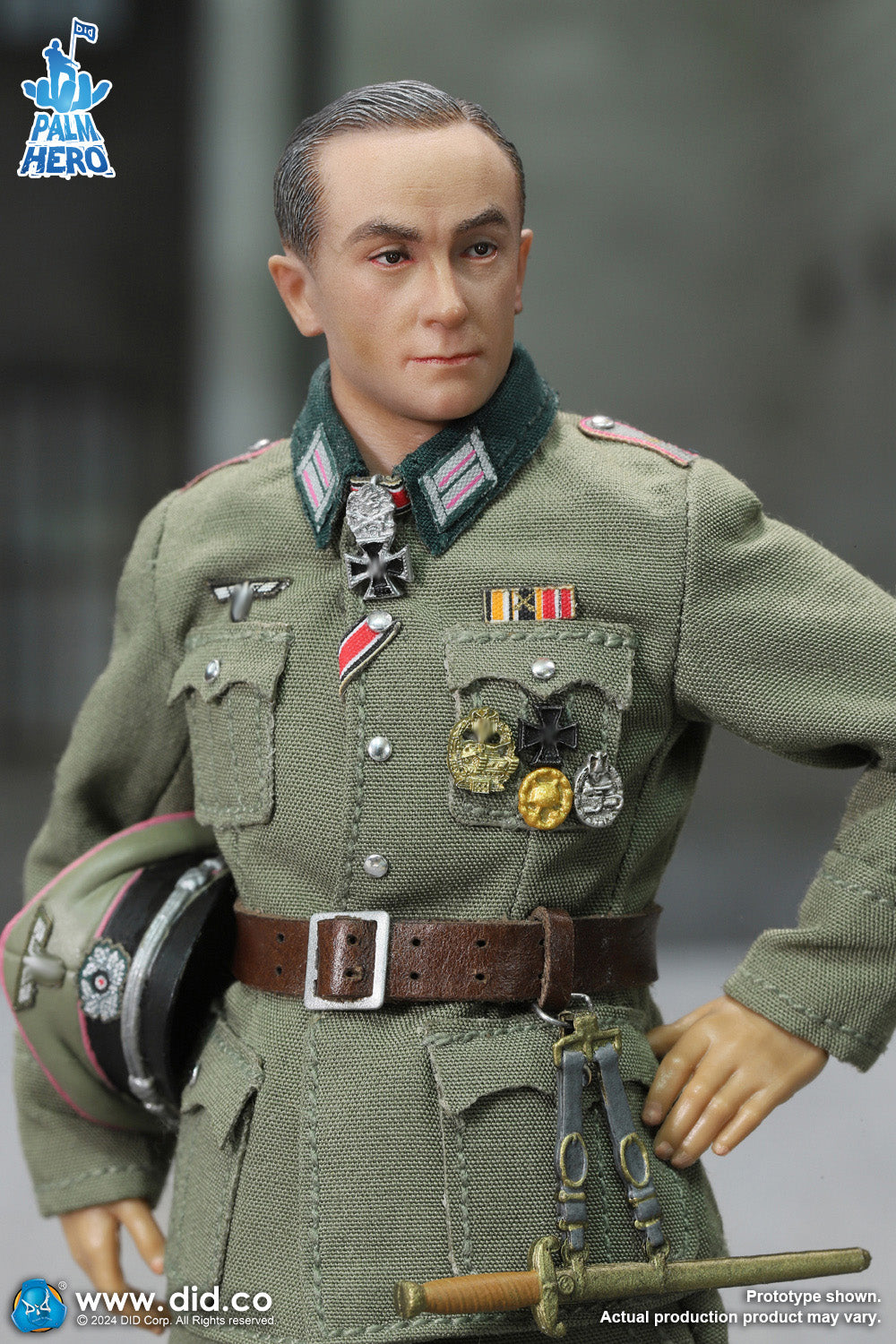 1/12 Scale WWII German Panzer Commander - Otto Carius - NIB DID XD80027
