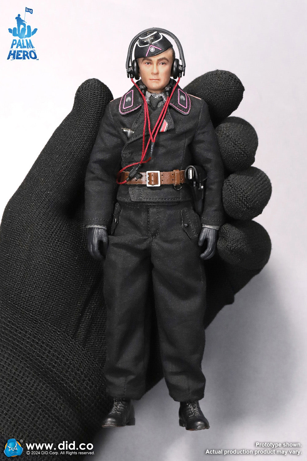 1/12 Scale WWII German Panzer Commander - Otto Carius - NIB DID XD80027