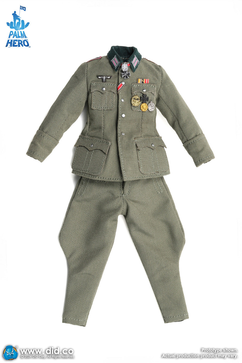 1/12 Scale WWII German Panzer Commander - Otto Carius - NIB DID XD80027