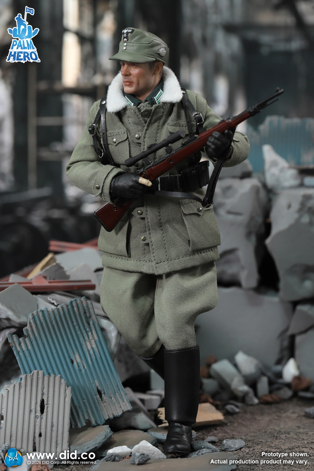 1/12 Scale WWII German - Major Erwin König - NIB DID XD80036