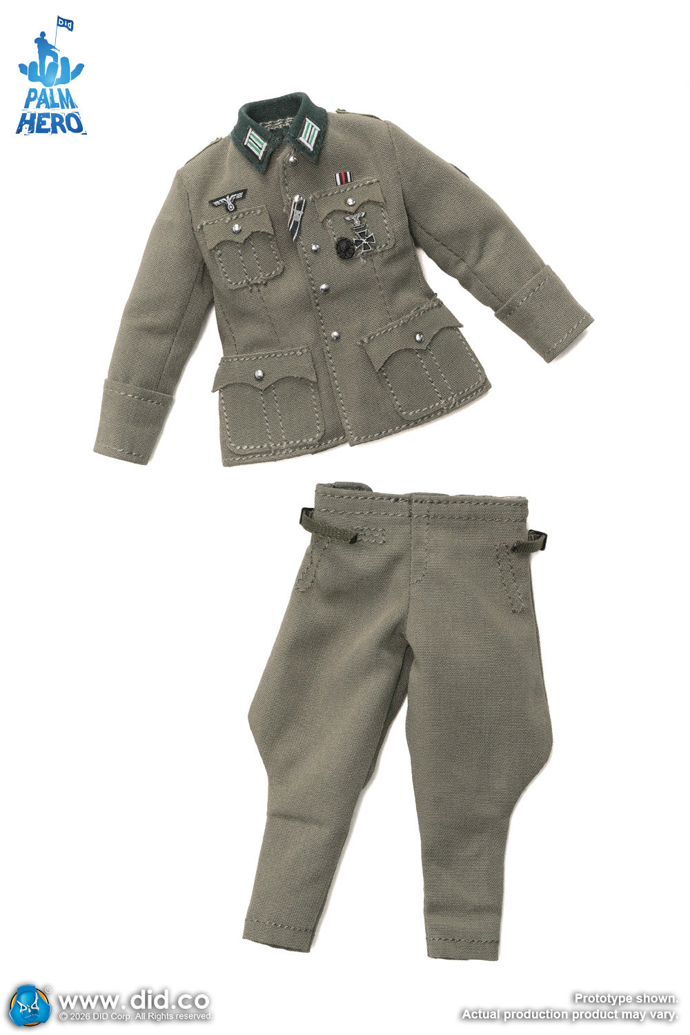 1/12 Scale WWII German - Major Erwin König - NIB DID XD80036