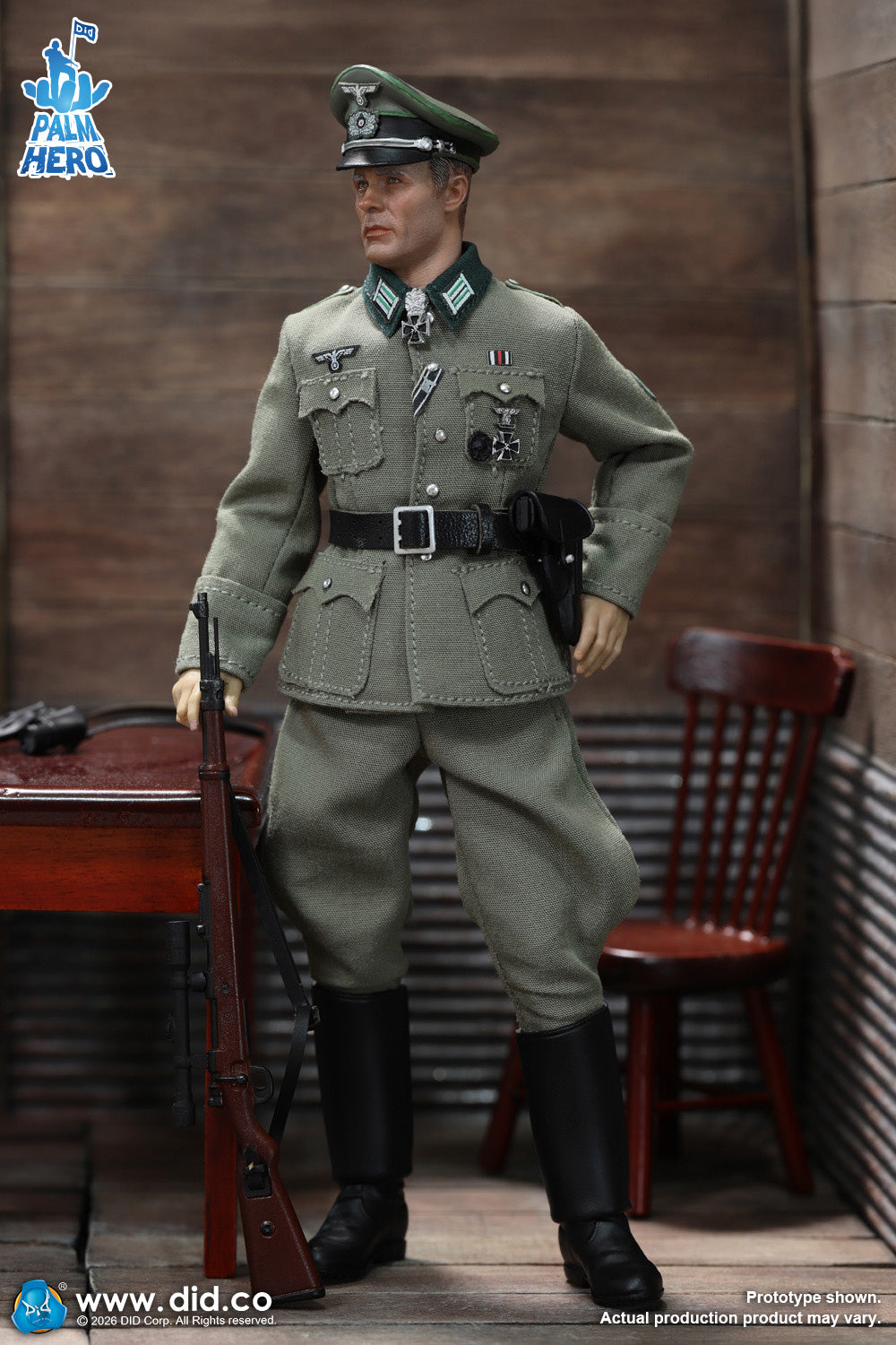 1/12 Scale WWII German - Major Erwin König - NIB DID XD80036