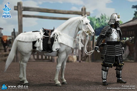 1/12 Scale Palm Hero Series White Horse - NIB DID XH80021