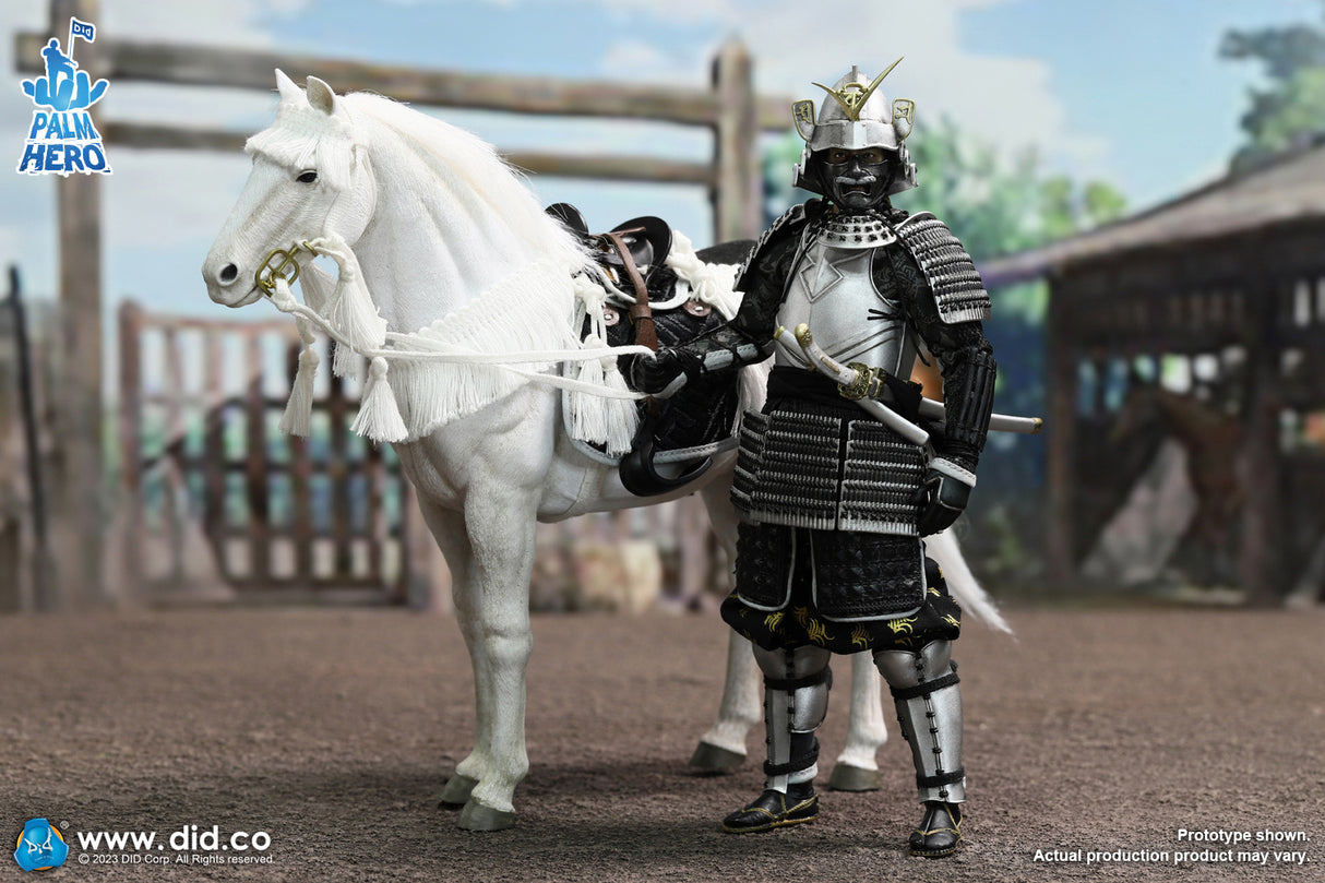 1/12 Scale Palm Hero Series White Horse - NIB DID XH80021
