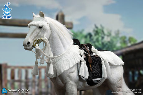 1/12 Scale Palm Hero Series White Horse - NIB DID XH80021