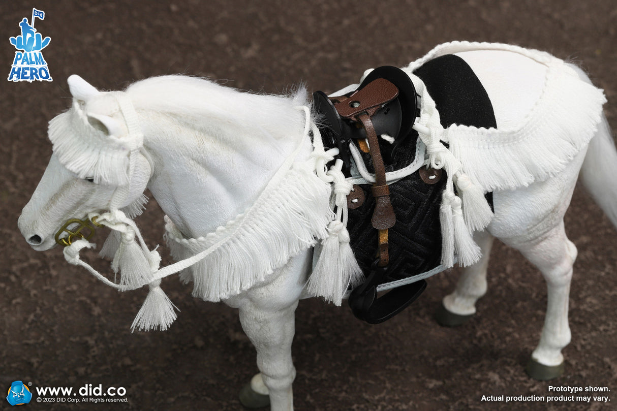1/12 Scale Palm Hero Series White Horse - NIB DID XH80021