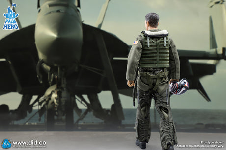 1/12 Scale The US Navy  F/A-18E Pilot - Captain Mitchell - NIB DID XM80031 - Fighter Weapons School Instructor