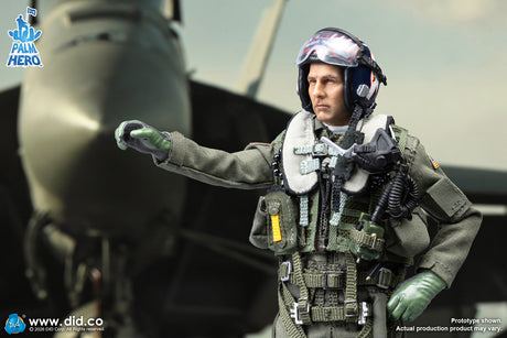 1/12 Scale The US Navy  F/A-18E Pilot - Captain Mitchell - NIB DID XM80031 - Fighter Weapons School Instructor