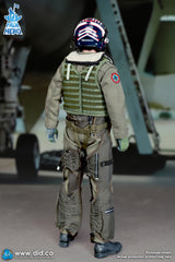 1/12 Scale The US Navy  F/A-18E Pilot - Captain Mitchell - NIB DID XM80031 - Fighter Weapons School Instructor