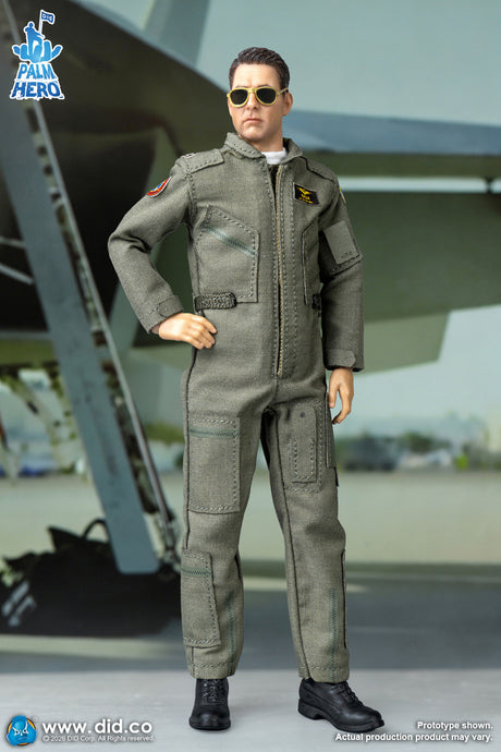 1/12 Scale The US Navy  F/A-18E Pilot - Captain Mitchell - NIB DID XM80031 - Fighter Weapons School Instructor
