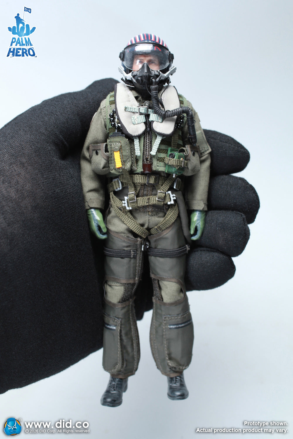 1/12 Scale The US Navy  F/A-18E Pilot - Captain Mitchell - NIB DID XM80031 - Fighter Weapons School Instructor