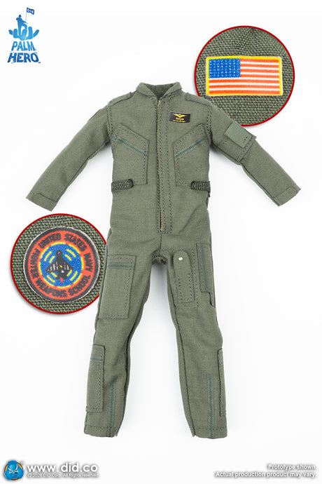 1/12 Scale The US Navy  F/A-18E Pilot - Captain Mitchell - NIB DID XM80031 - Fighter Weapons School Instructor