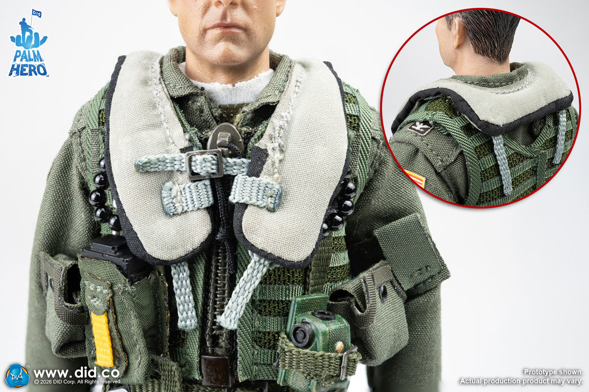 1/12 Scale The US Navy  F/A-18E Pilot - Captain Mitchell - NIB DID XM80031 - Fighter Weapons School Instructor