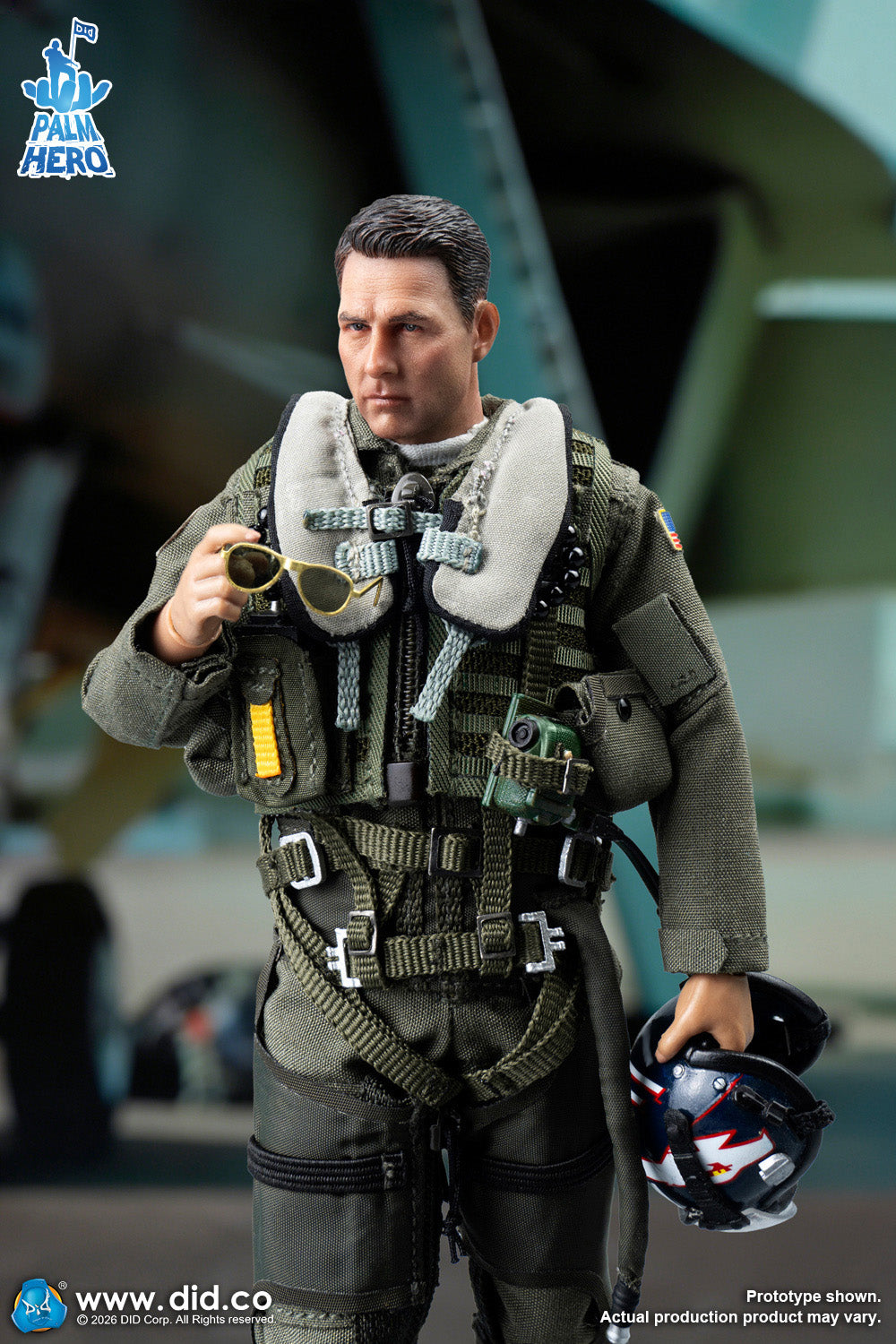 1/12 Scale The US Navy  F/A-18E Pilot - Captain Mitchell - NIB DID XM80031 - Fighter Weapons School Instructor