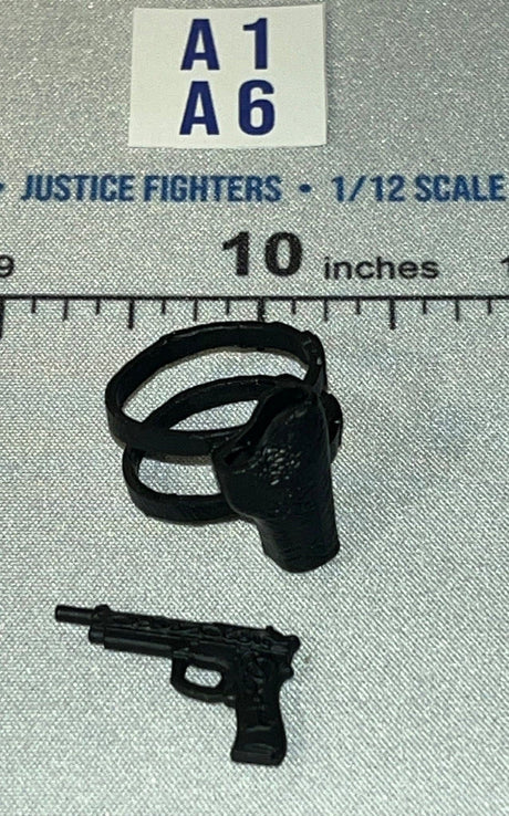 1/12 Scale Modern Era Pistol with Holster Set - - GI Joe Classified