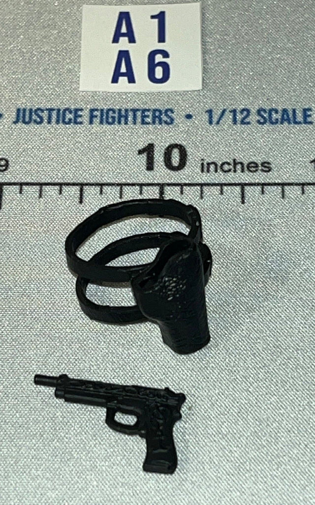 1/12 Scale Modern Era Pistol with Holster Set - - GI Joe Classified