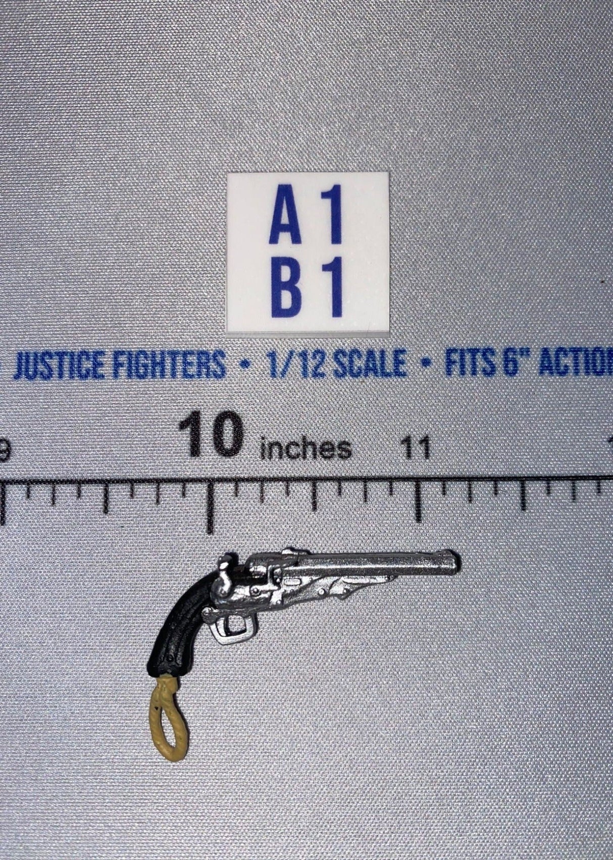 1/12 Scale Western Era Revolver Pistol - GI Joe Classified