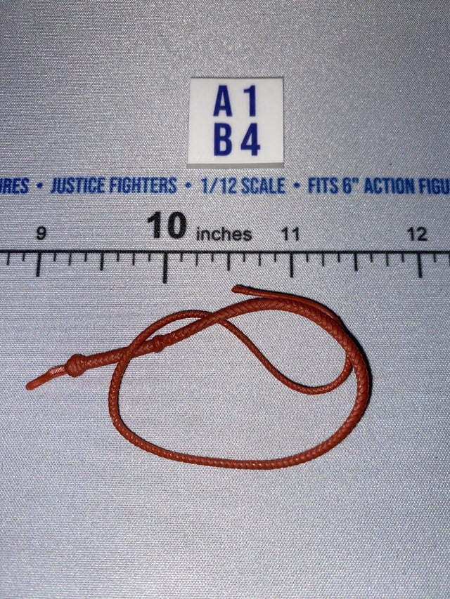1/12 Scale Western Era Bull Whip  - Hasbro Indiana Jones