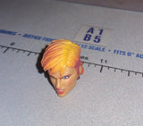 1/12 Scale Blonde Pink Female Head Sculpt - GI Joe Classified