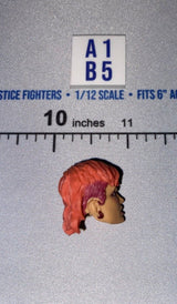 1/12 Scale Blonde Pink Female Head Sculpt - GI Joe Classified