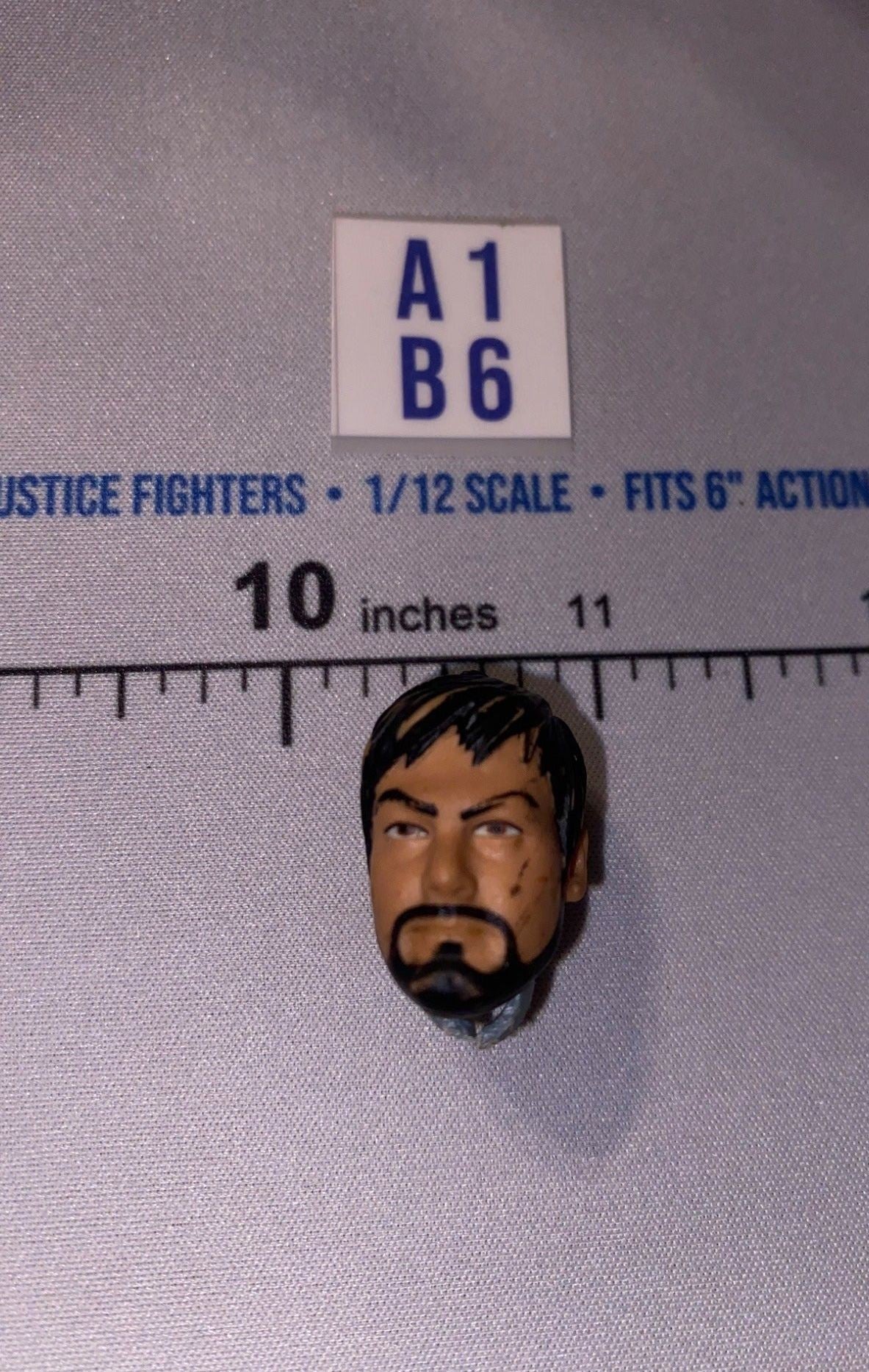 1/12 Scale Male Head Sculpt - Mattel WWE