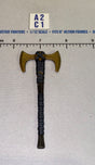 1/12 Scale Medieval Fantasy Double-Headed Battle Axe - Four Horsemen - Mythic Legions