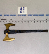 1/12 Scale Medieval Fantasy Double-Headed Battle Axe - Four Horsemen - Mythic Legions