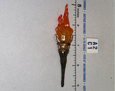 1/12 Scale Fantasy Medieval Flaming Torch - Four Horsemen - Mythic Legions