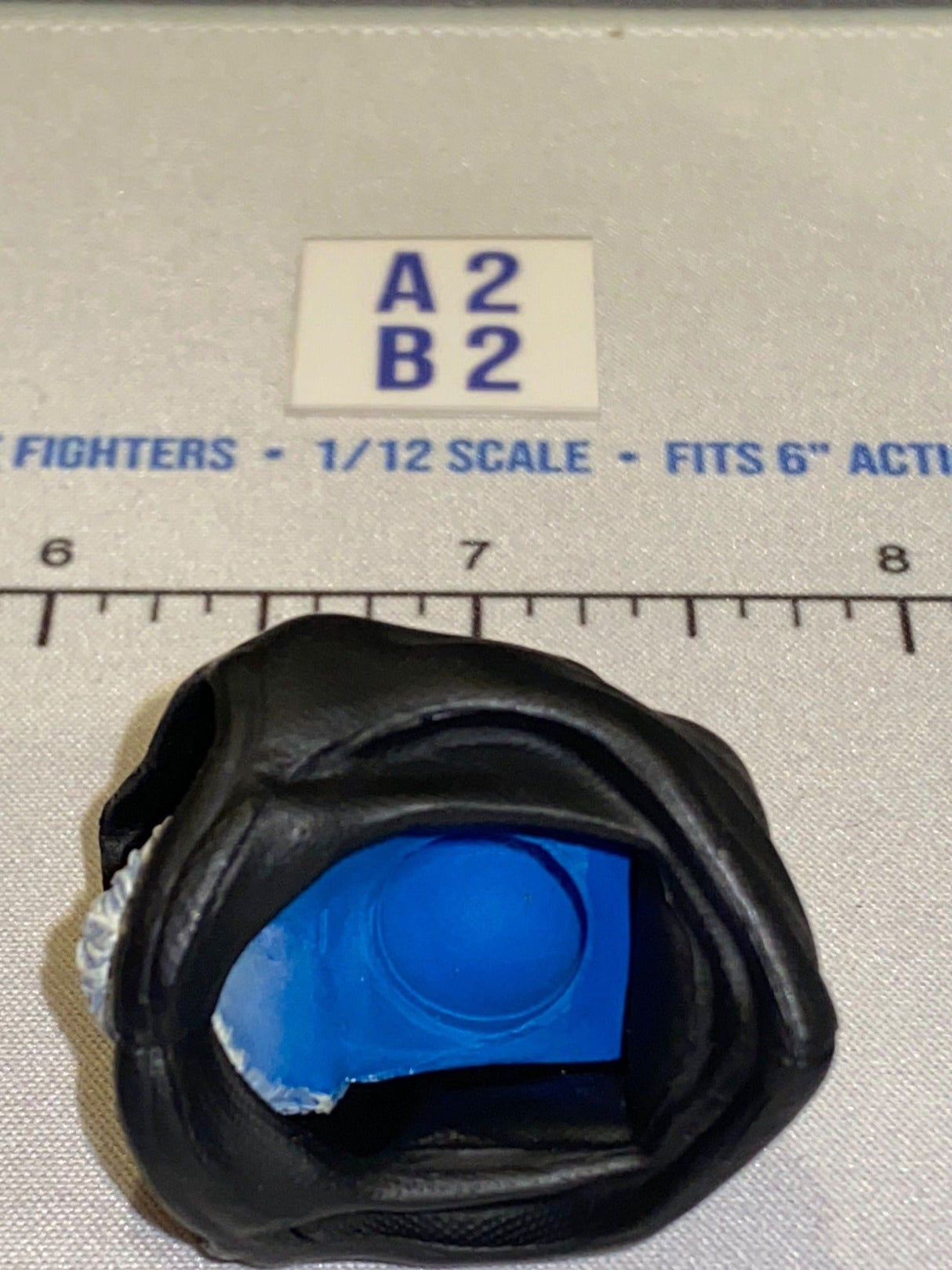 1/12 Scale Blue-Skinned Hooded Head Sculpt - Four Horsemen - Mythic Legions