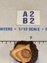 1/12 Scale Female Head Sculpt with Short Dark Hair - GI Joe Classified