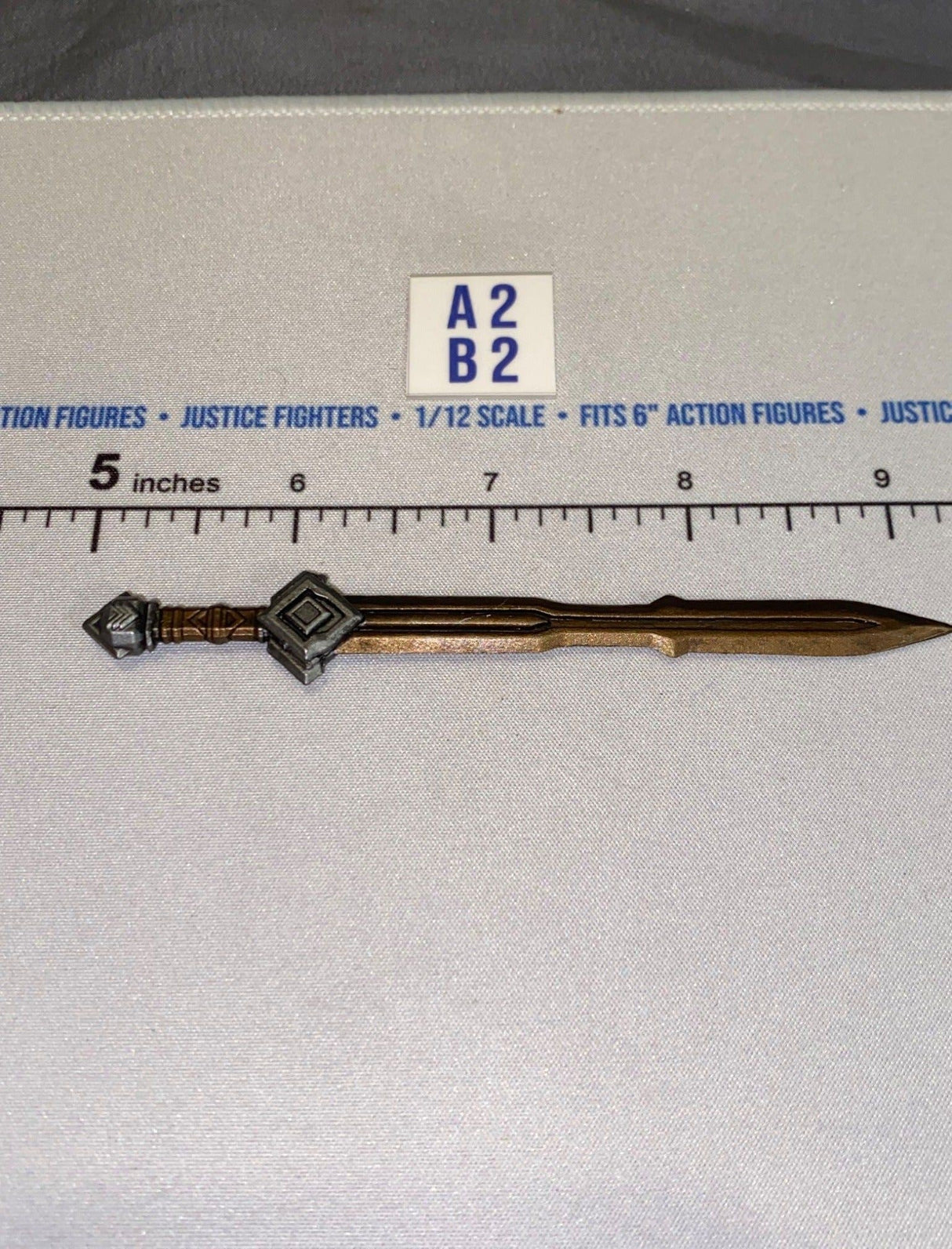 1/12 Scale Medieval Fantasy Sword - Four Horsemen - Mythic Legions - Bronze