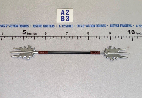 1/12 Scale Medieval Fantasy Double-Ended Spiked Staff Weapon - Four Horsemen - Mythic Legions